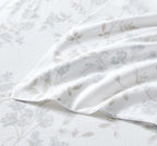 Laura Ashley - Flannel Sheets Queen Size, Anti-Pilling & Wrinkle Resistant Cotton, Touchably Soft for All-Season Comfort - Bed Sheets with Matching Pillowcases & Fitted Sheet (Fawna Grey)