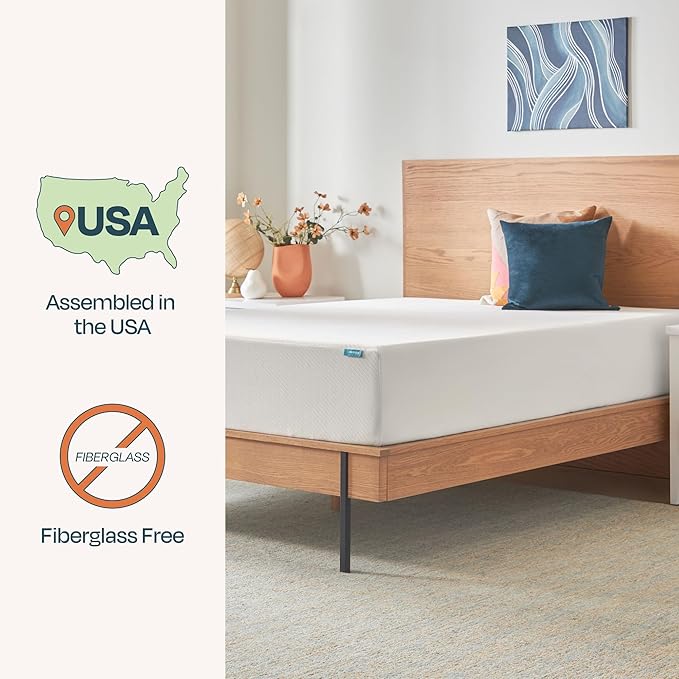 Linenspa 12 Inch Gel Infused Memory Foam Mattress – Twin Size – Plush - Cooling Gel - Mattress in a Box - Primary or Guest Bedroom - Pressure Relieving and Breathable – CertiPUR-US Certified