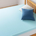 Best Price Mattress 3 Inch Ventilated Memory Foam Mattress Topper, Cooling Gel Infusion, CertiPUR-US Certified, Dorm Essentials, King