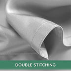 California King Sheets by Pure Bamboo, Genuine 100% Organic Viscose Derived from Bamboo Bed Sheet Set, Soft & Cooling, Double Stitching, Lifetime Quality Promise (California King, Silver Pearl)
