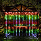 KPORE Smart Fairy Curtain Lights - 300 LED Color-Changing String for Indoor/Outdoor Decor - Christmas, Weddings, Parties & Room Backdrop