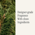 Pura & K. Hall Designs Home Scent Refill - Smart Home Air Diffuser - Up to 120-Hours of Premium Fragrance per Refill - Household Essential - Clean Diffuser Fragrance - 2 Pack, Siberian Fir