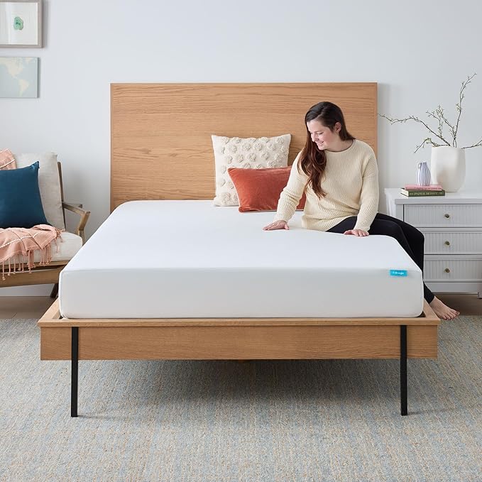 Linenspa 8 Inch Gel Infused Memory Foam Mattress – Twin XL Size – Medium Feel - Cooling Gel - Mattress in a Box - Primary or Guest Bedroom - Pressure Relieving and Breathable – CertiPUR-US Certified