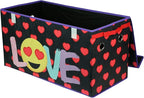 Idea Nuova Emoji Pals Love Collapsible Storage Trunk
