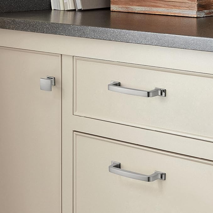 kHTumeWare 6 Pack 12 Inch Cabinet Handles - Brushed Satin Nickel Pulls for Cabinets & Drawer