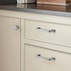 Khtumeware 6 Pack 6-1/4 Inch Drawer Pulls - Satin Nickel Kitchen Hardware