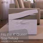 Milliard Carry Case for the Tri Folding Mattress Queen Size (78" x 58"x 4") (Mattress NOT Included)