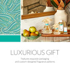 AGRARIA PetiteEssence Botanical Home Fragrance Gift Set, Hand Crafted Sola Flower Scented Oil Reed Diffuser for All Occasions