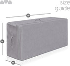 Milliard Carry Case for the Tri-Folding Memory Foam Mattress 6 Inch Queen Size (78" x 58" x 6")(Mattress NOT Included)