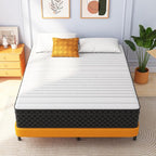 Swbvs Full Mattress, 12 Inch Full Size Mattress Bed in a Box,Memory Foam & Pocket Springs, Medium Feel, Cool Sleep & Pressure Relief, 120-Night Trial