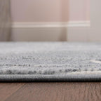 JONATHAN Y Graphic Lines High-Low Indoor Area Rug 3X5 Blue/White, Alcina Modern Scandinavian for Living Room, Bedroom, Kitchen, Easy-Cleaning, High Traffic, Pet-Friendly, Non-Shedding SND102D-3