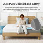 Novilla 6 Inch King Size Mattress in a Box, King Gel Memory Foam Mattress with Comfort Foam for Cooling Night Sleep, Comfort Support and Pressure Relief, CertiPUR-US Certified