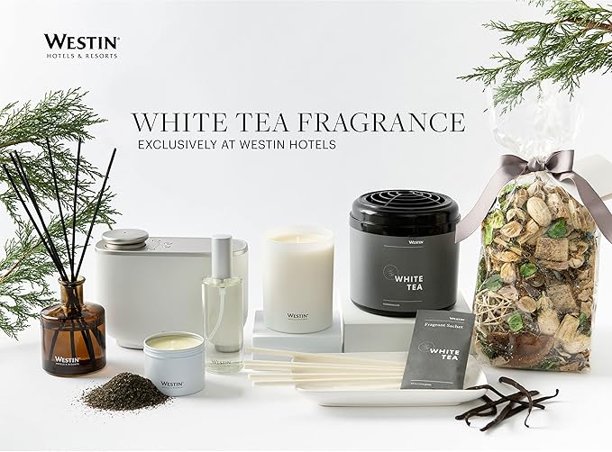 Westin White Tea Room Spray - Luxury Hotel Fragrance - White Tea Scent Aroma For Bedroom and Bathroom - 4 fl. oz.