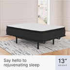 Signature Design by Ashley Limited Edition Pillow Top 13 " Pillow Top Hybrid Mattress with Gel Memory Foam and Edge Support for Cool Sleep and Pressure Relief, Full, Fiberglass Free, Mattress In A Box