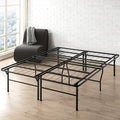 Best Price Mattress 18 Inch Metal Platform Beds w/Heavy Duty Steel Slat Mattress Foundation (No Box Spring Needed)
