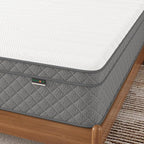 PurrJoys Twin XL Mattress, 12 Inch Hybrid Twin XL Size Mattress with Cooling Gel Memory Foam and Pocket Springs, CertiPUR-US Certified, Medium Firm