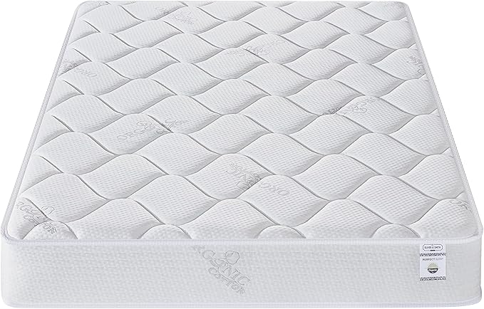 Queen Size Mattress - 10 Inch Cool Memory Foam & Spring Hybrid Mattress with Breathable Cover - Comfort Plush Euro Pillow Top - Rolled in a Box - Oliver & Smith