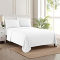 Full Size Sheet Sets - Breathable Luxury Sheets with Full Elastic & Secure Corner Straps Built In - 1800 Supreme Collection Extra Soft Deep Pocket Bedding, Sheet Set, EXTRA DEEP pocket - Full, White
