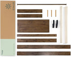 ZINUS Tonja Wood Platform Bed Frame with Headboard, Mattress Foundation with Wooden Slat Support, No Box Spring Needed, Easy Assembly, King
