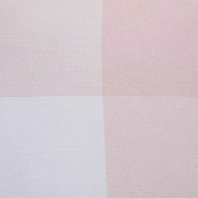 Twin Comforter Set with Sheets - 5-Piece Bedding Collection - 1 Comforter, 1 Fitted Sheet, 1 Flat, 2 Pillowcases - Deep Pocket - Soft & Premium Quality - Ideal for All Seasons, Checkered Box Blush