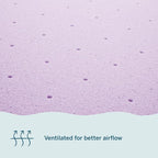 LUCID 3 Inch Lavender Infused Memory Foam Mattress Topper, Full Size – Ventilated Design – Pressure Relieving Bed Topper - Mattress Pad – CertiPur Certified