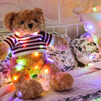 HXWEIYE 6 Pack Multicolor Fairy Lights Battery Operated, 7ft 20LED Mini Fairy String Lights Mason Jar Lights, Waterproof Firefly Starry Lights for DIY Wedding Party Bedroom Patio Christmas Décor
