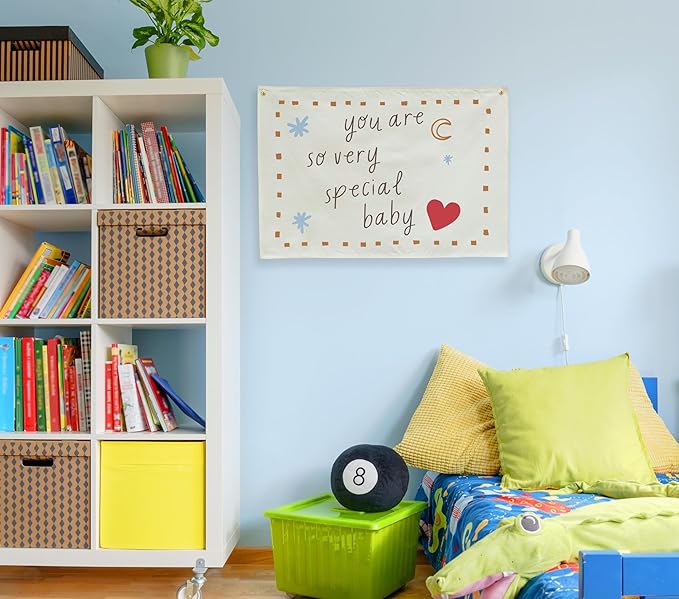 You Are So Special-Nursery Rectangular Canvas Banner-Boho Flag Wall Sign Decor for Toddler Boy Girl Kids,Baby Room Above Crib Bedroom Playroom Reading Room Decor-Baby Shower Birthday Christmas Gift
