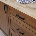 Franklin Brass (10-Pack) – Soft Iron Cabinet Handles, 4 Inch Hole Center, Pulls for Drawers, Kitchen Cabinet Door, Dressers | Pierce