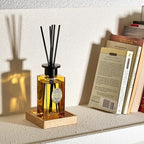 M&SENSE 6.3 oz Large Reed Diffuser Set | New Home Scent Oil Diffuser with Sticks | Hotel Collection Non-Toxic Essential Oil |for Bedroom Bathroom Living Room