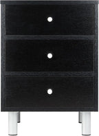 Winsome Daniel Accent Table, 15.75"W x 16.61"D x 22"H, Black