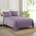 California King Sheet Sets - Breathable Luxury Sheets with Full Elastic & Secure Corner Straps Built In - 1800 Supreme Collection Cal King Deep Pocket Bedding Set, Sheet Set, California King, Plum