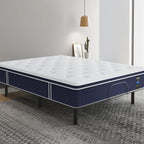 Coolvie 12 Inch Hybrid Twin XL Mattress -Firm Feel -Support Foam with Strong Pocket Springs - Extra Lumbar&Shoulder Support for Back&Stomach Sleepers, CertiPUR-US® Certified Foam,XL Long Size