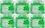 SMELLS BEGONE Odor Eliminator Gel Beads - 12 oz, Pack of 6 - Eliminates Odor in Bathrooms, Cars, Boats, RVs & Pet Areas - Air Freshener - Made with Essential Oils - Calming Rain Scent