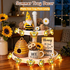 Coquimbo Bee Lights Room Decor, Christmas Gifts for Women Teen Girls Boys, 10ft 30 LED Cute Honey Bee String Fairy Lights Battery Operated, Bee Decorations for Bedroom Dorm Classroom Plants Wedding