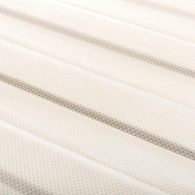 ZINUS Upholstered Metal and Wood Box Spring, 7.5 Inch Mattress Foundation, Easy Assembly, Fabric Paneled Design, King