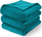BEDELITE Fleece Blankets Queen Size Bluebird Throw Blankets for Bed, Luxury Plush Cozy Fuzzy Blanket 90x90 inches, Super Soft Warm Lightweight Throw Blanket All Seasons Suitable