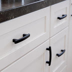 Franklin Brass Pierce (5-Pack) Cabinet Handles 3' Hole Center Matte Black Kitchen Drawer Pulls Dresser, Furniture Hardware P29519K-FB-B
