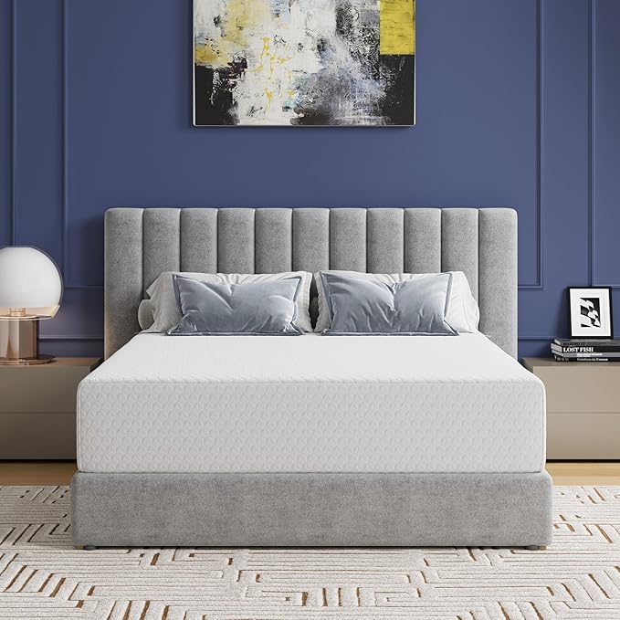 Avenco Queen Mattress, 14 Inch Queen Memory Foam Mattress in a Box for Refresh Sleep & Pressure Relief, CertiPUR-US Certified Medium Firm Mattresses