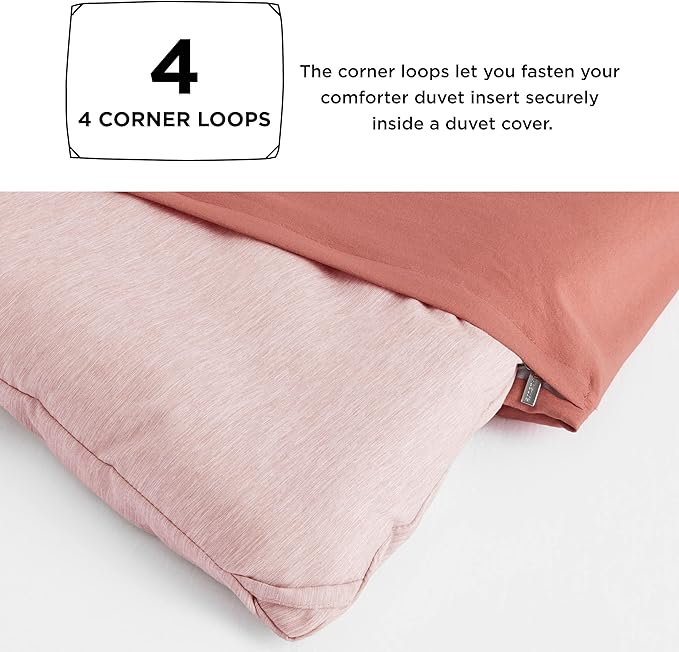 Bedsure King Size Comforter Set - Pink Soft Bedding for All Seasons, Cationic Dyed Bed Set, 3 Pieces, 1 King Size Comforter (104"x90") and 2 Pillow Shams (20"x36"+2")