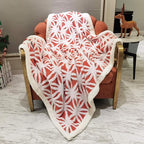 LOMAO Sherpa Fleece Blanket Fuzzy Soft Throw Blanket Dual Sided Blanket for Couch Sofa Bed (Coral, 60''x80'')