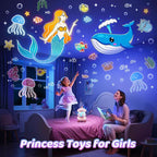 Onefire Night Light for Kids Gifts, 15 Sound Machine Baby Night Light, 15 Films Star Projector for Kids Room Decor, Brightness Unicorn Light Projector for Toddler Girl Toys Toddler Girl Gifts Age 1-5