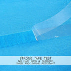 HOZY Soft Blanket Travel Size Fleece Warm Fuzzy Throw Blankets for The Bed Sofa Lightweight 350GSM Sky Blue 50"*61"