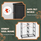 WLIVE Black Tall Dresser for Bedroom with 10 Drawers, Chest of Drawers, Dressers Bedroom Furniture, Storage Organizer Unit with Fabric Bins for Closet, Hallway, Living Room