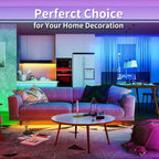 Led Lights 100ft Smart APP Control Music Sync Strip Lights RGB Color Changing Strips with Remote, for Bedroom Kitchen and Party