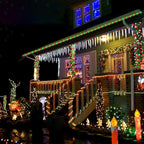 100ft LED Rope Lights Outdoor, 720 LED Connectable and Flexible Tube Lights with 8 Modes, Waterproof LED Rope Lighting for Garden Patio Pool Bedroom PartyIndoor Outdoor Christmas Decor (Red & Green)