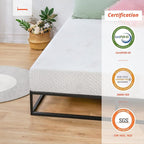 PrimaSleep Full Mattress, 8 Inch Gel Memory Foam Mattress, Gel Infused for Comfort and Pressure Relief, CertiPUR-US Certified, Bed-in-a-Box, Medium Firm, Full Size