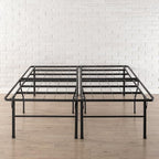 Best Price Mattress 18 Inch Metal Platform Beds w/Heavy Duty Steel Slat Mattress Foundation (No Box Spring Needed)