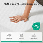Novilla Full Mattress, 10 Inch Memory Foam Mattress Full Size WithComfort Foam for Pressure Relief & Cool Fresh Sleep,Removable Washable Cover,Full Memory Foam Mattresses, Medium Firm