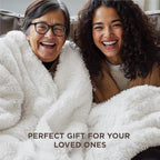 Bedsure GentleSoft Fluffy White Throw Blanket, White Decor Fuzzy Gifts for Women, Soft Cozy Furry Sherpa Fleece Plush Thick Warm Shaggy Faux Fur Throw Blanket for Couch, Bed, Camping, Travel, 50x60