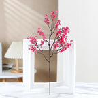 JAKY-Global 9pcs Babys Breath Artificial Flowers Gypsophila Bouquet Bulk Fake Spring Silk Small Flowers Real Touch Faux Floral for Home Bedroom Kitchen Garden Wedding Christmas Party DIY Decor (Rose)